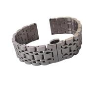 MENGKEG 16mm 18mm 19mm 20mm 21mm 22mm 23mm 24mm 25mm 26mm Cinturini Argento Acciaio Inossidabile Cinturini For Orologi Bracciale Polacco Chiusura A Farfalla(26mm)