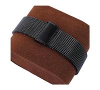 MENGKEG 18mm 20mm 21mm 22mm 24mm Compatibile Con Cinturini Milanesi Cinturino A Sgancio Rapido(Black,18mm)