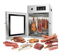 menglanchang Essiccatore Elettrico per Alimenti Commerciale, Essiccatore per Carne Domestico - capacità 7,5 kg,Controllo della Temperatura 30-90 ℃ Camera di Stagionatura della Carne Rotante A 360°