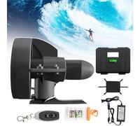 menglanchang Kit Pinne Motorizzate per Tutte Le Acque, Propulsore Elettrico D180/D260, velocità: 3-4 Km/4-5 Km, Interruttore Remoto, Batteria da 20 Ah, per Paddle Board E Kayak da Pesca.,D260