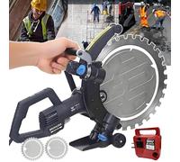 menglanchang Sega Elettrica per Calcestruzzo 4500w,16,14" Troncatrice Circolare per Calcestruzzo,410mm Sega Circolare,Sega Elettrica Pietra per Cemento profondità Taglio 310mm,Impugnatura Ergonomica
