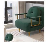 MENGLI-2024 Divano letto pieghevole Divano letto moderno pieghevole, divano con schienale regolabile multifunzionale, poltrona reclinabile convertibile, adatto for soggiorno, camera da(Green,80cm)