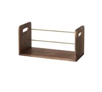 MENGLI-2024 Libreria Scaffale organizer da scrivania for la casa, semplice libreria in legno vintage
