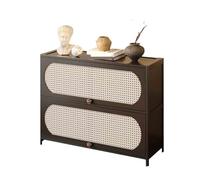 MENGLI-2024 Mobile buffet Credenza angolare a doppio strato allargata, libreria da terra con cassetti for soggiorno