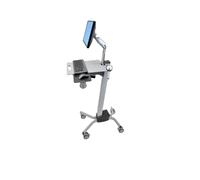 MENGLI-2024 Scrivania mobile portatile Carrello mobile for sala macchine Tavolo elevabile computer integrato