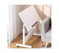 MENGLI-2024 Scrivania mobile portatile Tavolino pieghevole da comodino mobile, sollevamento e abbassamento, scrivania for l'apprendimento del computer, tavolino inclinabile semplice regolabile