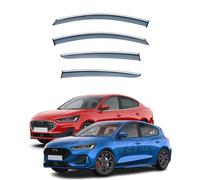 MENGLX Deflettori Antiturbo Compatibile per Ford Focus 2019+,Accessori Auto, Deflettori Finestrini, Antivento, Antipioggia