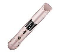 Mengmen Raddrizzatore portatile per capelli senza fili per viaggio Mini USB ricaricabile piatto con piastre in ceramica
