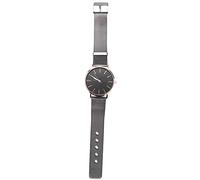 Mengmen Sport Date Analogico Orologio Da Polso Al Quarzo In Acciaio Uomini Relogio Masculino Casual Orologio Maschile Orologio Da Polso Nero e , Cintura nera nera bordo e ago in rosa