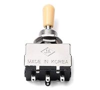 Mengmen Stile scatola 'albero manopola per Sg 3 Way Selector interruttore a levetta, punta beige