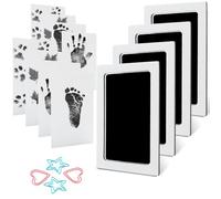 MengNi Kit per impronte delle mani Kit per impronte delle mani Kit per impronte di zampe di cane Kit di stampa Clean Touch Ink Pad Kit per impronte mani e piedi Kit per l'impronta delle mani Kit per
