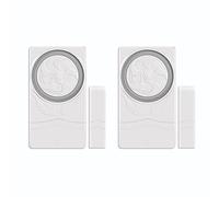 Mengshen Allarme Per Porte Finestre Confezione Da 2, Sensore Magnetico Antifurto Wireless 110dB Per Cassette Di Sicurezza Per Garage Di Appartamenti Installazione Fai Da Te