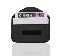 Mengshen Borsa Faraday grande, custodia con blocco del segnale compatibile con iPhone Samsung Smart Phone Chiave auto