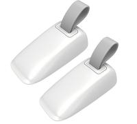 Mengshen Confezione da 2 fermaporta portatili da 120 dB, sirena di sicurezza da viaggio, antifurto, per casa, hotel, dispositivo di sicurezza per abitanti singoli