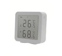 Mengshen Sensore Umidità WiFi Termometro e Igrometro Intelligente Interni Display Temperatura Umidità Notifiche attraverso la Tua Automazione Domestica Compatibile con Alexa e Google Home