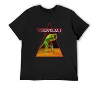 MENGWANJIA Grinderman Nick Cave Men Pattern Simple Lazy Trend T-Shirt Size L