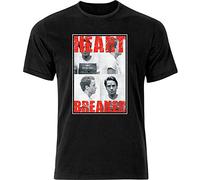 MENGWANJIA Ted Bundy Heart Breaker Serial Killer T Shirt Black Size M Size M