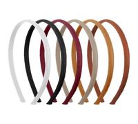 mengxia Fascia leggera da uomo, comoda e sottile con una larghezza di 1 centimetro e 6 colori, nessun mal di testa, acconciatura trucco