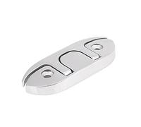 MENGXIU MENGKE Base Tacchetta Piatta 4-1/2 Pollici Deck Deck Hollow Base Open Base Acciaio Inossidabile Lavaggio a Filo di ormeggio Adatta for la Cravatta della Corda del Ponte della Barca Marina