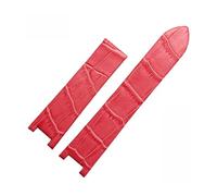 MENGXIU MENGKE Cinturino 20 * 12mm Compatibile con Cinturino for Orologio da Donna W3108/HPI004 Alta qualità(Hot Pink,No Buckle)