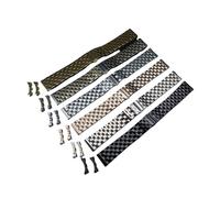 MENGXIU MENGKE - Cinturino per orologio da polso, in acciaio INOX massiccio, con estremità curva, 24 mm, 23 m, 22 mm, 21 mm, 20 mm, 19 mm, 18 mm, 16 mm, 14 mm, 12 mm, 12mm, Acetato, Nessuna pietra