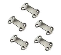 MENGXIU MENGKE Placca in Fibbia for Barca Marina in Acciaio Inossidabile da 25 mm 1 "Resistente SS304. Cinturino Fixing CAMSE Fibbia 5pcs Pack Compatible with Yacht Accessori