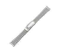 MENGXIU MENGKG Cinturino Cinturino 2021 Bracciale Da Uomo In Acciaio Inossidabile 316L Da 20 Mm Fibbia Argento Glide-Lock For Cassa Dell'orologio Da 40 Mm(Silver)