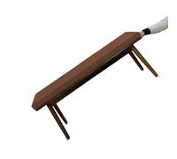 MENGXUAN Cuscino per Panca Personalizzato 45 x 172 cm con Fondo Antiscivolo Cuscino per Davanzale Parte Inferiore Antiscivolo per Esterni, Mobili da Giardino, Terrazza, Interni, marrone