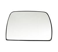 MengZJ Vetro Specchio per BMW X3 / E83 2003-2010 Specchietto Retrovisore Esterno Porta Laterale Sinistro Destro Riscaldato con Piastra di Supporto,Left