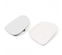 MengZJ Vetro Specchio per Fiat 500L 2012-2019 Specchietto Retrovisore Esterno Porta Laterale Sinistro Destro Riscaldato con Piastra di Supporto,Left