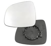 MengZJ Vetro Specchio per Fiat Sedici Specchietto Retrovisore Esterno Porta Laterale Sinistro Destro Riscaldato con Piastra di Supporto 2006-2011 2012-2014,left-2006-2011