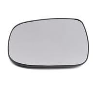 MengZJ Vetro Specchio per KIA CEED 2006-2023 Specchietto Retrovisore Esterno Porta Laterale Sinistro Destro Riscaldato con Piastra di Supporto,left-2010-2012