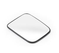 MengZJ Vetro Specchio per Nissan Pick-Up Patrol Y61 Navara D22 Specchietto Retrovisore Esterno Porta Laterale Sinistro Destro Riscaldato con Piastra di Supporto,Left