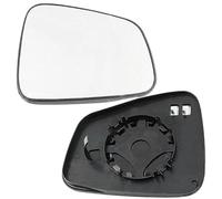 MengZJ Vetro Specchio per Opel Mokka X J13 Specchietto Retrovisore Esterno Porta Laterale Sinistro Destro Riscaldato con Piastra di Supporto 2012-2019,right