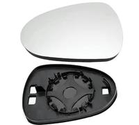 MengZJ Vetro Specchio per Seat Ibiza II III IV V Specchietto Retrovisore Esterno Porta Laterale Sinistro Destro Riscaldato con Piastra di Supporto 1993-99-09-2018,left-2008-2017