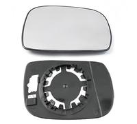 MengZJ Vetro Specchio per Suzuki Wagon R Specchietto Retrovisore Esterno Porta Laterale Sinistro Destro Riscaldato con Piastra di Supporto 2000-2007,Left