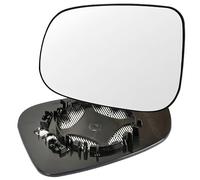 MengZJ Vetro Specchio per Volvo V60 Specchietto Retrovisore Esterno Porta Laterale Sinistro Destro Riscaldato con Piastra di Supporto 2011-2024,right-2011-2018