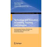 Meni Tsitourido Technology and Innovation in Learning, Teaching and (Tascabile)