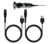 Menibeuty 2 Pezzi 5V 1A Cavo USB Caricatore Ones Blade Philipp Philipp Cavo di Caricabatterie per Trimmer Cavi Caricabatterie Compatibile con Rasoi Phi Lpps QP2834 QP2724