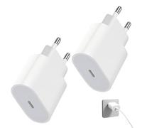 Menibeuty Sam Sung, alimentatore USB C da 20 W, spina di ricarica, adattatore di ricarica per iPh-one 16/16 Pro/16 Pro Max/16 Plus, 2 pezzi