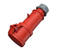 Mennekes 101300064 prolongadores CEE Pro Top, Prese di corrente, 400 V, 50 - 60 hz, 32 A, 5 poli, IP 44 grado protezione, 10 pacchi, Rosso