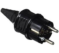 Mennekes 101700007 spina Schuko 16 A/230 V, Prese di corrente, IP 44 grado di protezione, 20 confezione, Nero