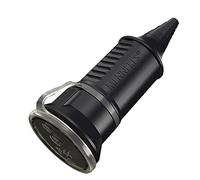 Mennekes 101700008 Prolunga con coperchio Schuko 16 A/230 V, Prese di corrente, IP 44 grado di protezione, 1 confezione, Nero
