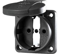 Mennekes 10437 - Base Schuko incasso nero riferimento 11032