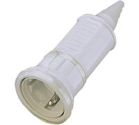 Mennekes 10751 presa di sicurezza plastica 230 v bianco ip44