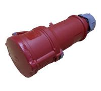 Mennekes 15 - Prolunga 3 Poli + neutro + terra 16 A IP44 380 V Rosso Numero 15