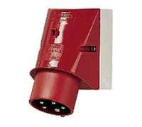 Mennekes 342 - Straight - 400 V - Red - IP44 - 1 pc(s)