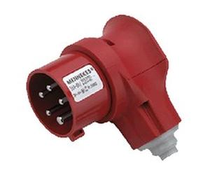 Mennekes 3980 - Right-angle - 400 V - Red - IP44 - 1 pc(s)