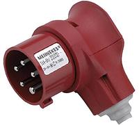 Mennekes 3980 - Right-angle - 400 V - Red - IP44 - 1 pc(s)