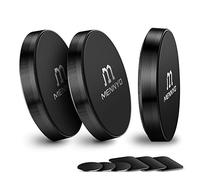 MENNYO Calamita per Cellulare Auto, Set di 3 Supporto Telefono Auto con Placche Metallo Incollato al Cruscotto | Wall Supporti Cellulari Auto Compatibile con iPhone Samsung Galaxy/Note Huawei ecc.